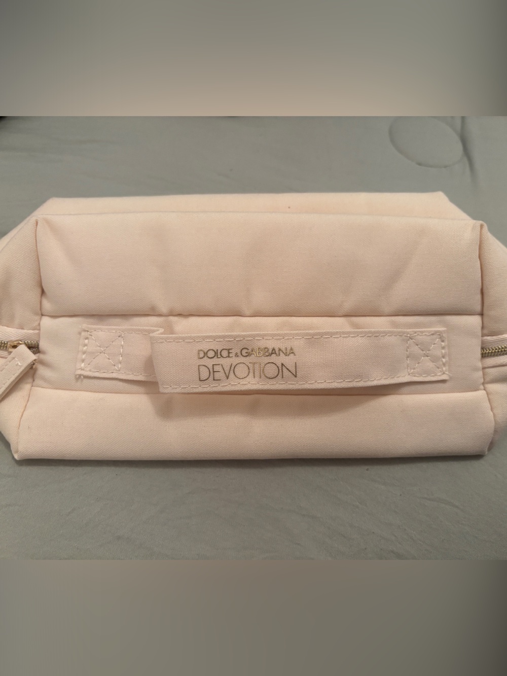 Dolce and Gabbana makeup bag